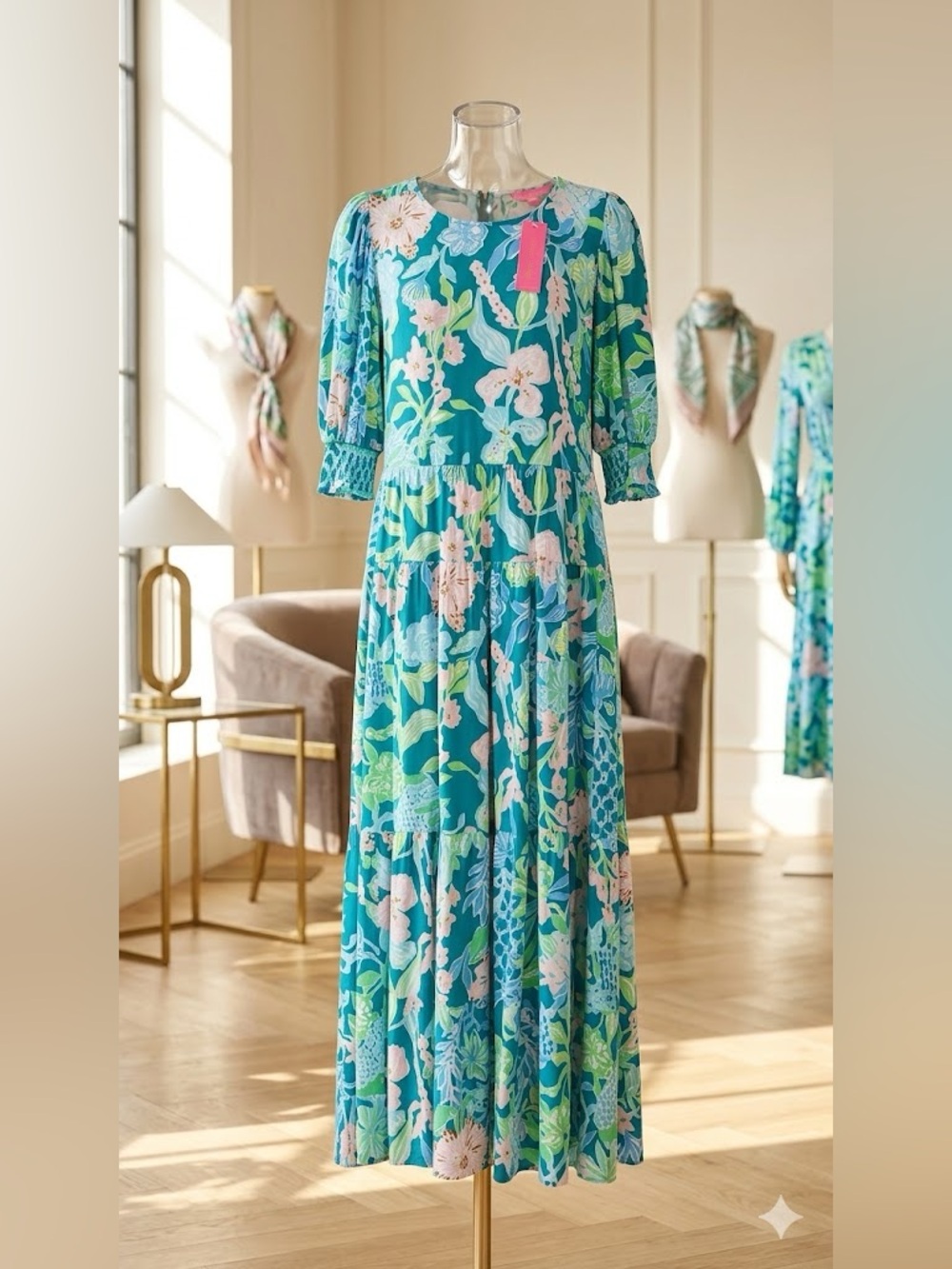 Lilly Pulitzer Amelia Midi Dress – NWT
Brand: Lilly Pulitzer | Size 8 NWT